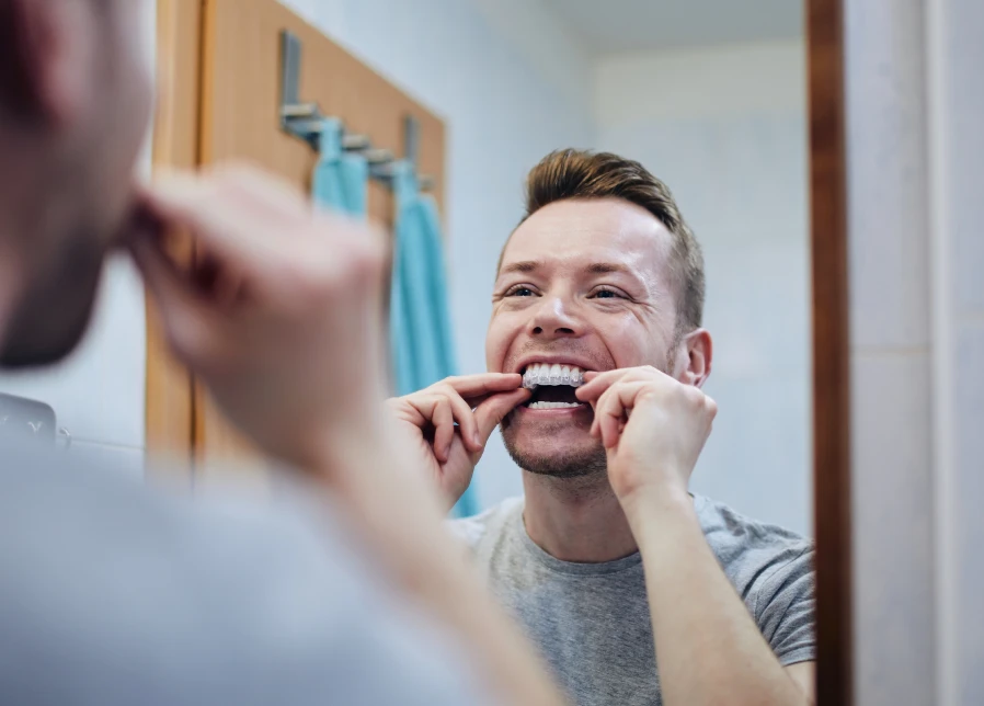 Traitement d’orthodontie invisible